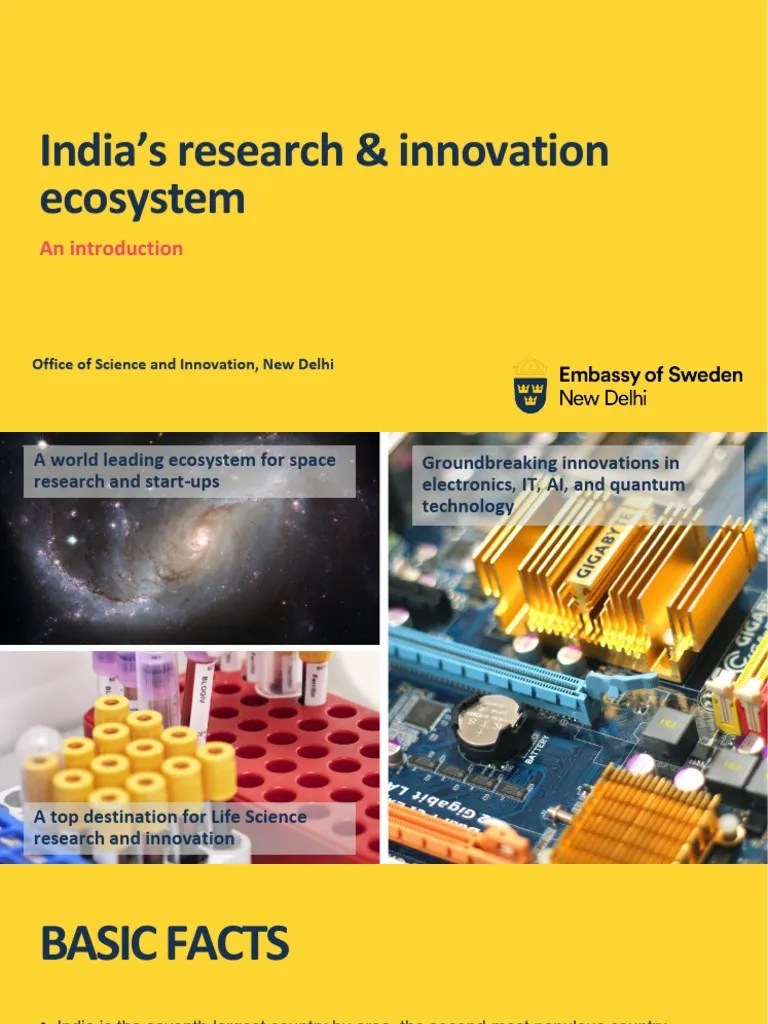 Indias Research And Innovation Ecosystem | PDF | Startup Company ...