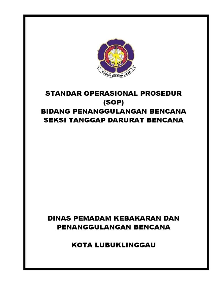 Sop Tanggap Darurat | PDF