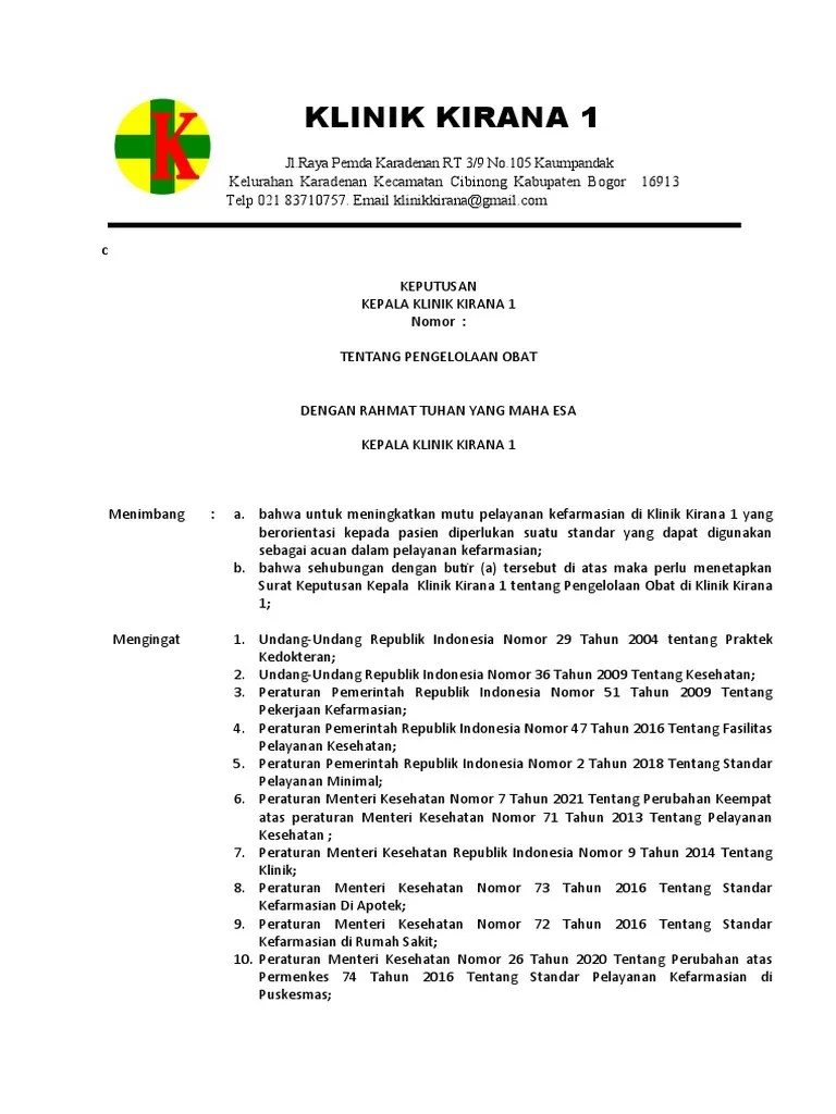 Pengelolaan Obat | PDF