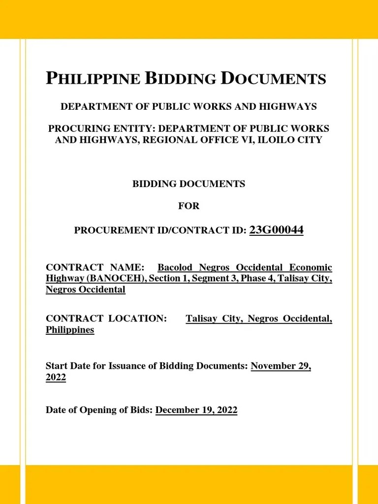 Bidding Documents | PDF | Procurement