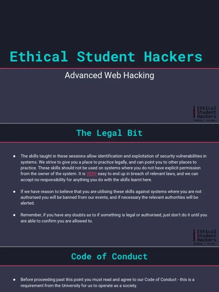 Navigating The Ethical Gray Areas Of Web Hacking: A Guide On Legal ...