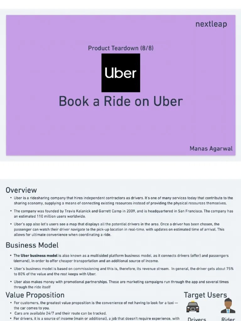 Uber Case Study | PDF