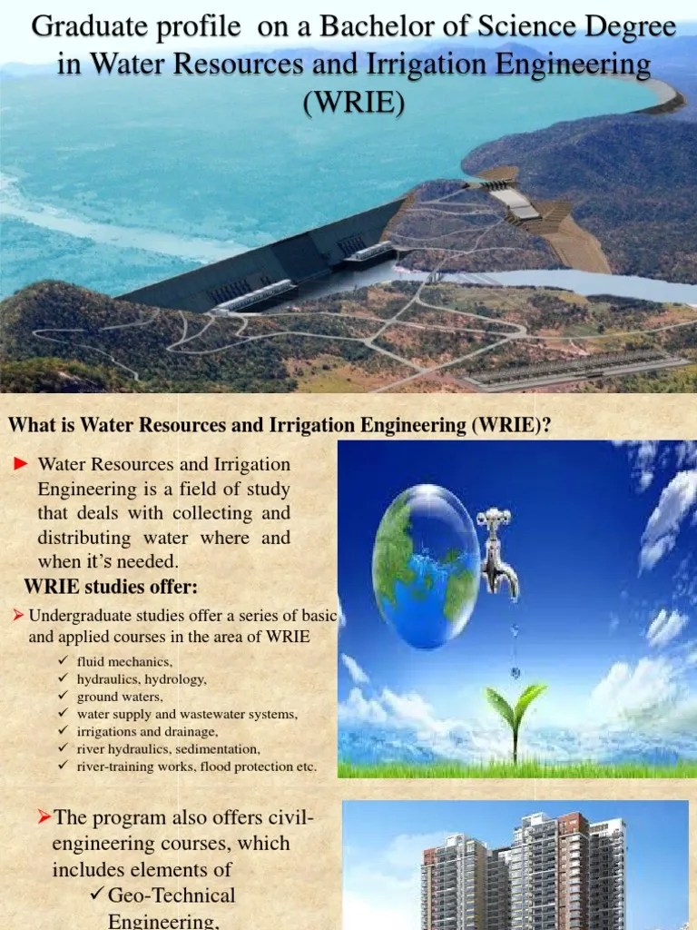 Water Resources And Irrigation Engineering (WRIE) | PDF | Water ...