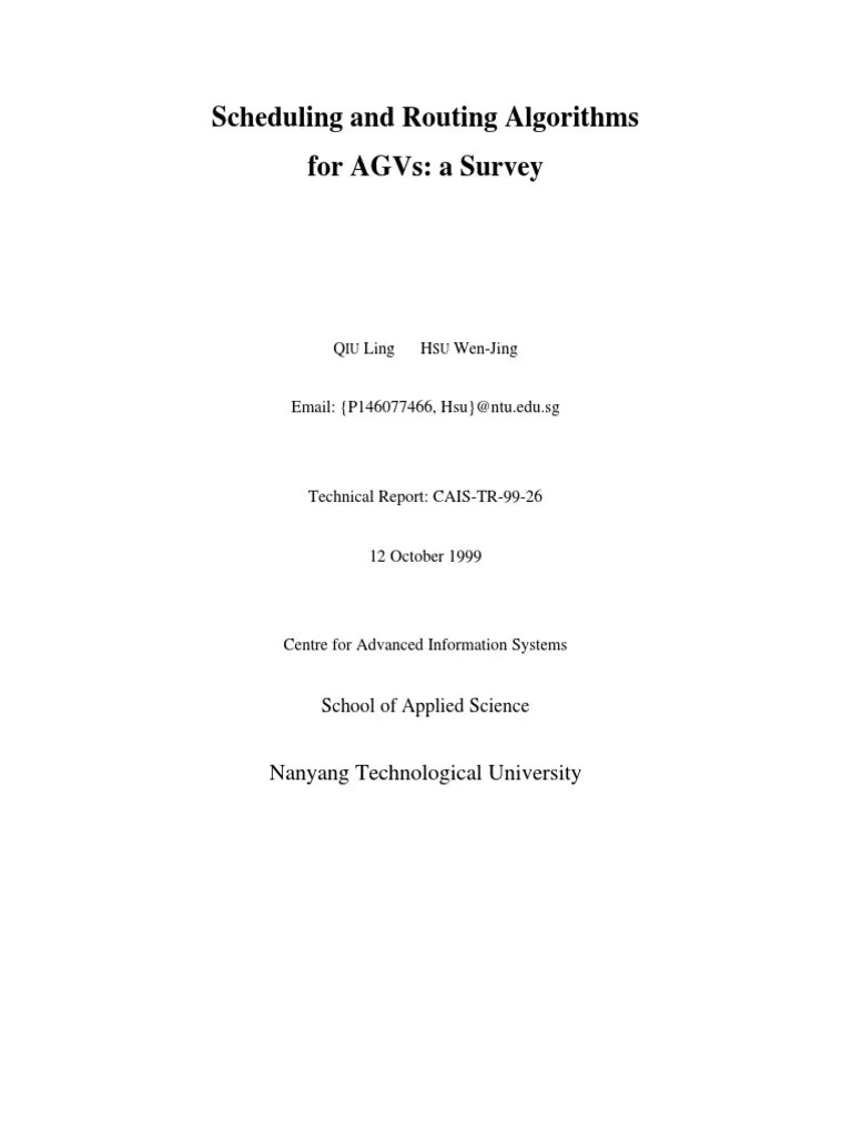 Scheduling And Routing Algorithms For AG | PDF | Routing | Mathematical ...
