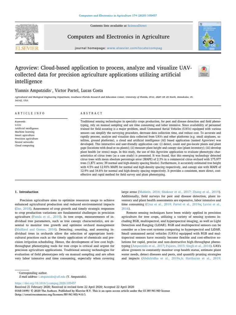 Precision Agriculture | PDF | Cloud Computing | Image Resolution
