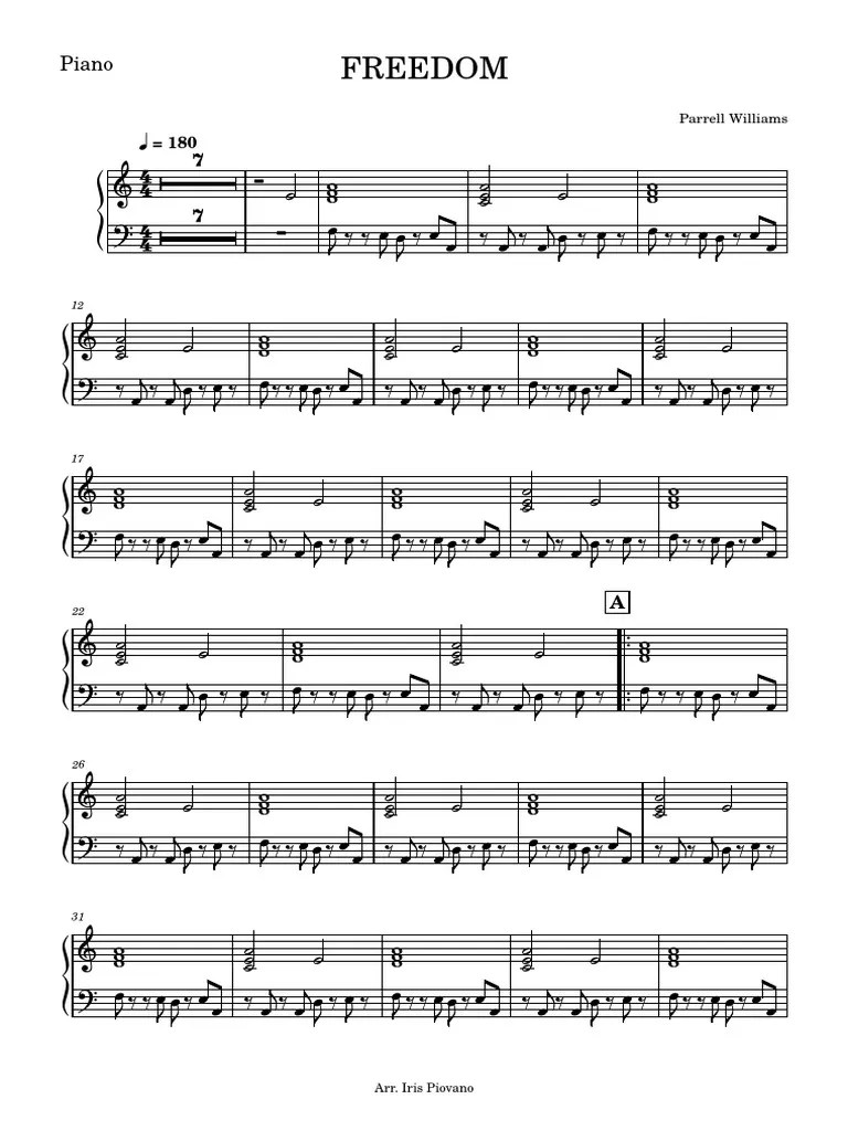FREEDOM Piano | PDF