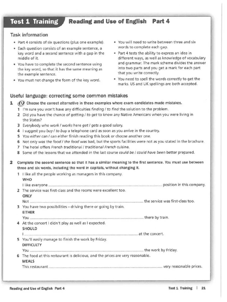 C1 Advanced Trainer 2ND EDITION (1) - 21-23 | PDF