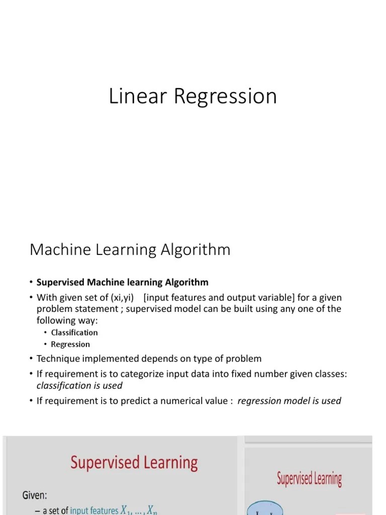 Linear Regression | PDF | Regression Analysis | Linear Regression