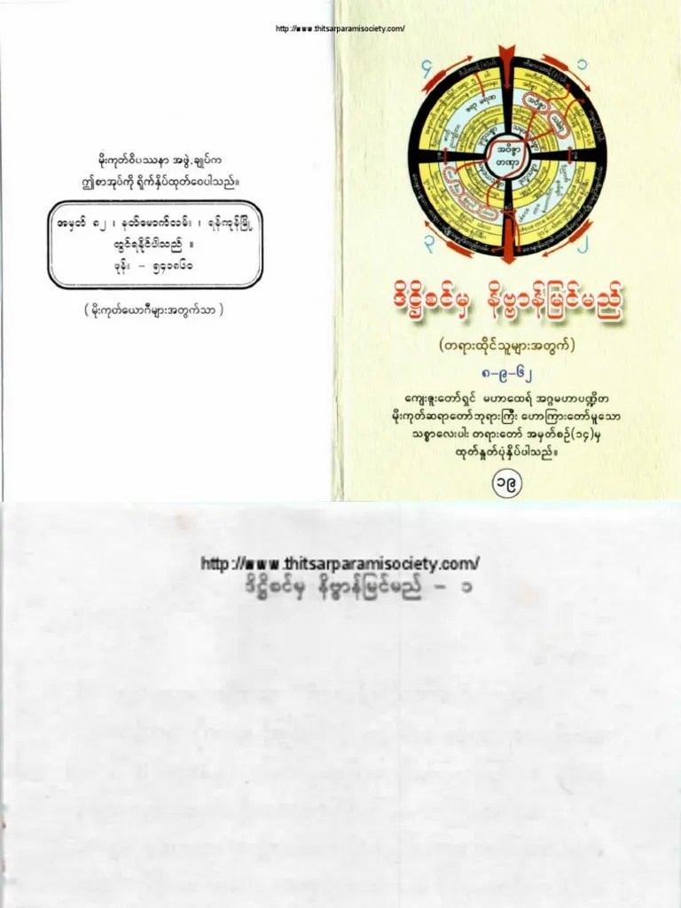 ဒိဋ္ဌိစင်မှ နိဗ္ဗာန်မြင်မည် | PDF