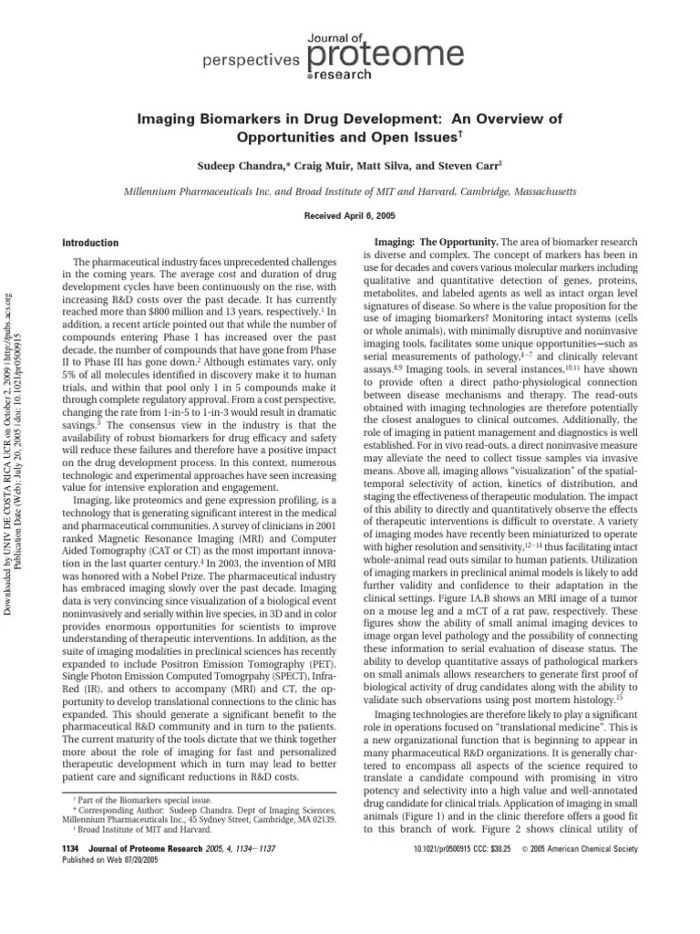 Imaging Bio Markers | PDF | Medical Imaging | Biomarker