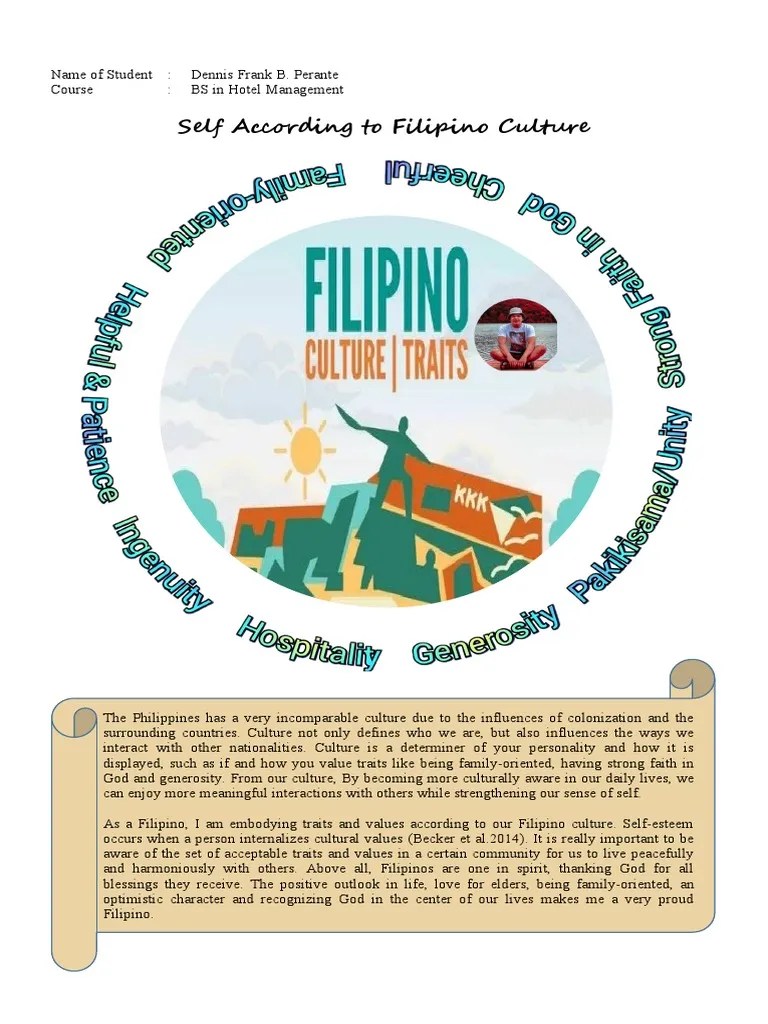 Self According To Filipino Culture | PDF
