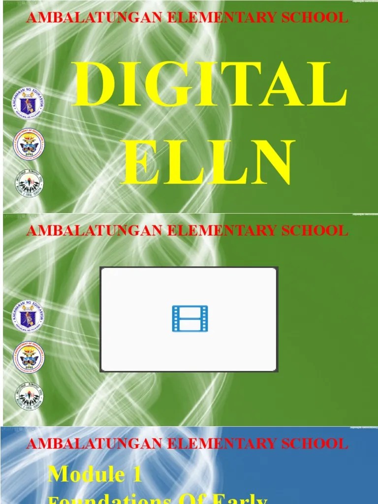 Elln Lesson 1 | PDF
