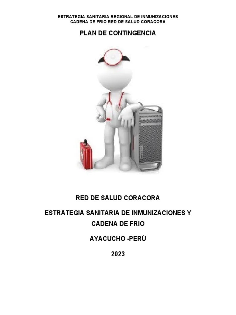 Modelo De Plan De Contingencia | PDF | Refrigerador | Frío