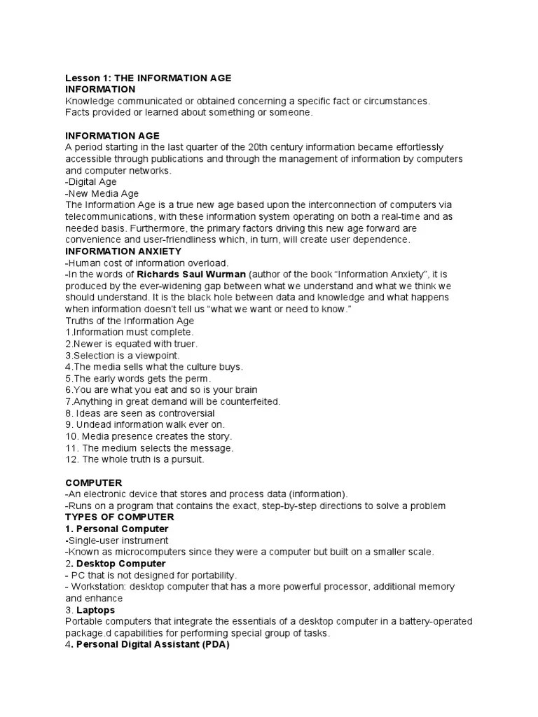 Sts Chapter 3 Lesson 1 To 5 Reviewer | PDF | Nanotechnology ...