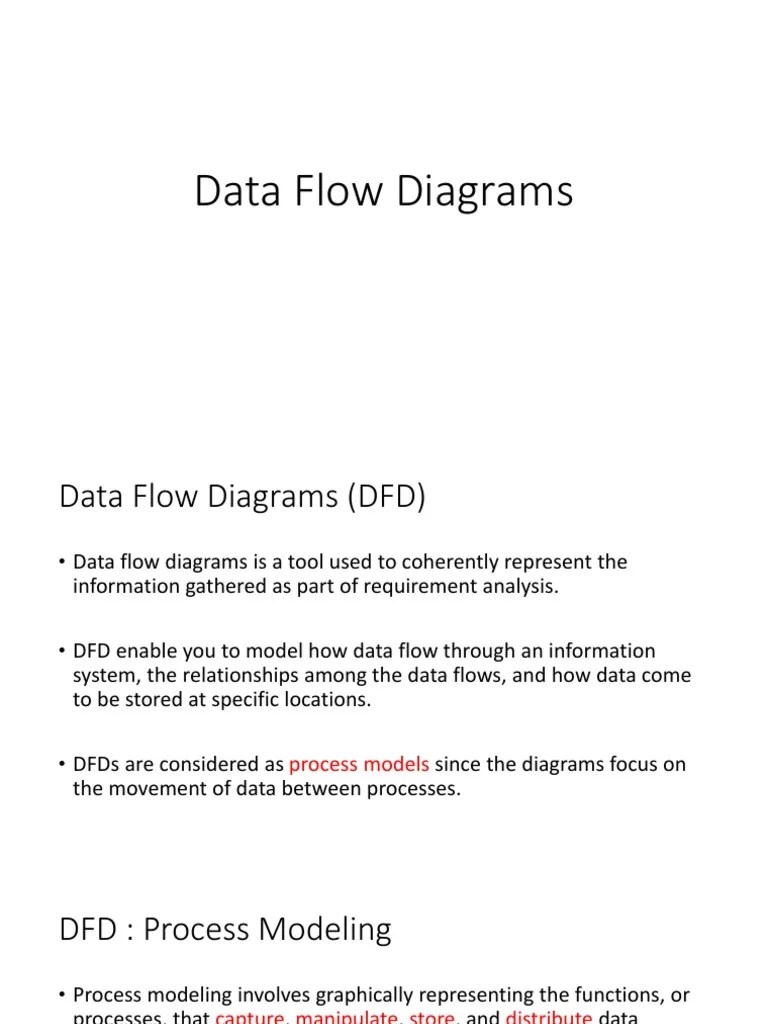 Introduction To Data Flow Diagrams | PDF | Computing | Information ...