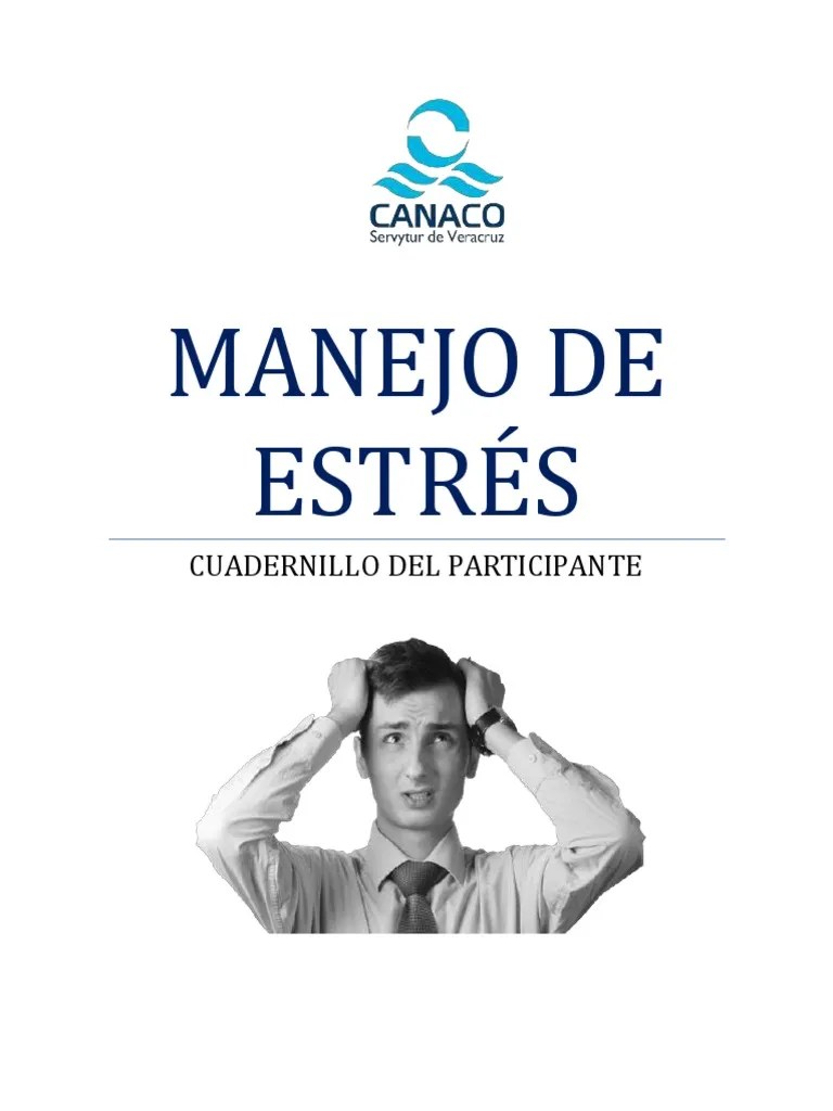 Manejo De Estres | PDF | Estrés (biología) | Ansiedad