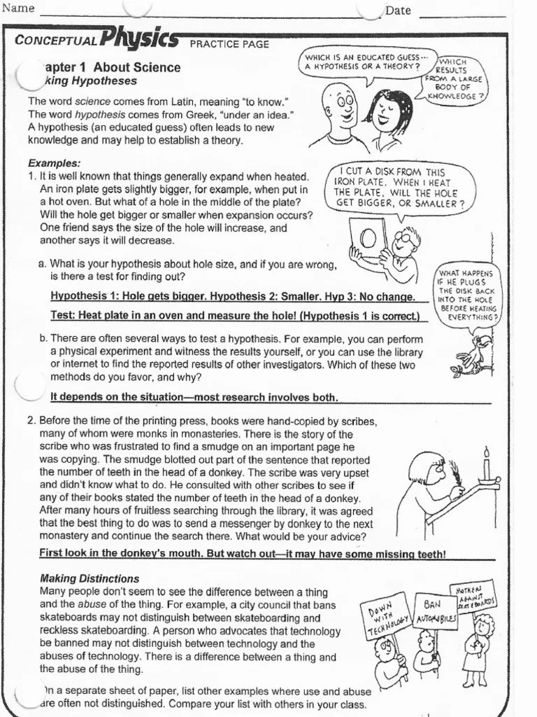 Chap 01 Physics Handout - AK | PDF