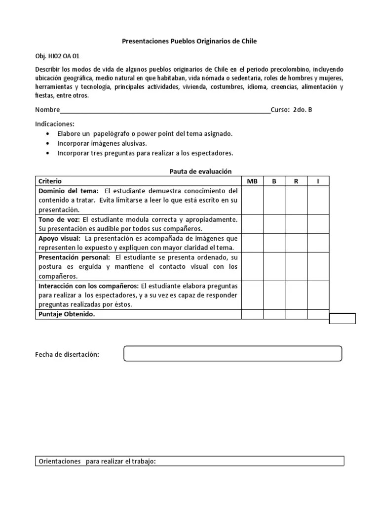 Presentaciones Pueblos Originarios De Chile | PDF | Chile | América Del Sur