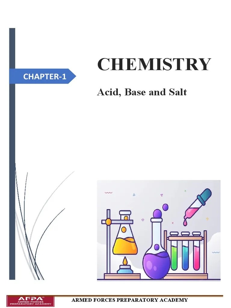 Acid, Base & Salt | Download Free PDF | Hydroxide | Sodium Hydroxide