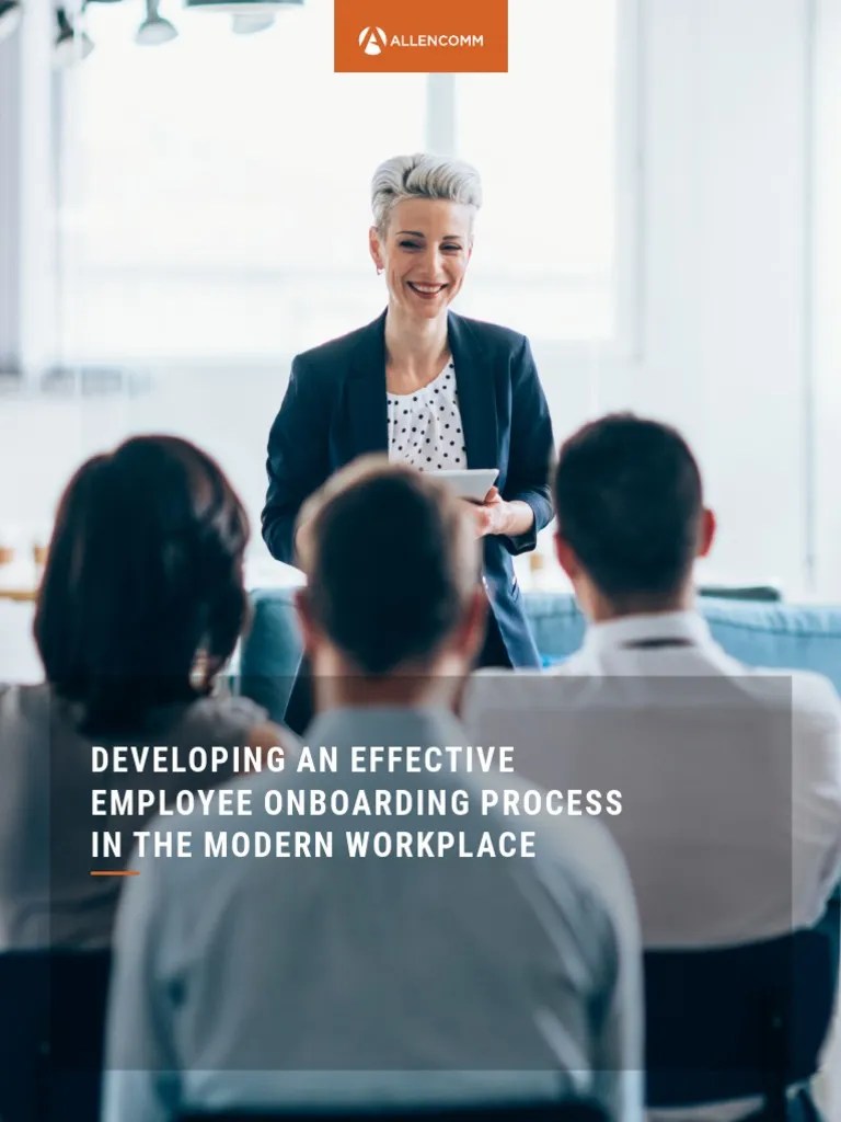 AllenComm Developing An Effective Employee Onboarding Process In The ...