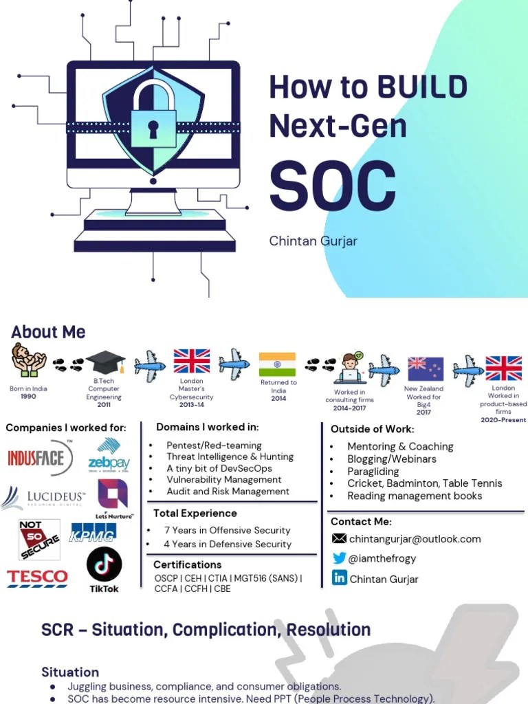 SOC Workshop | PDF | Computer Security | Security