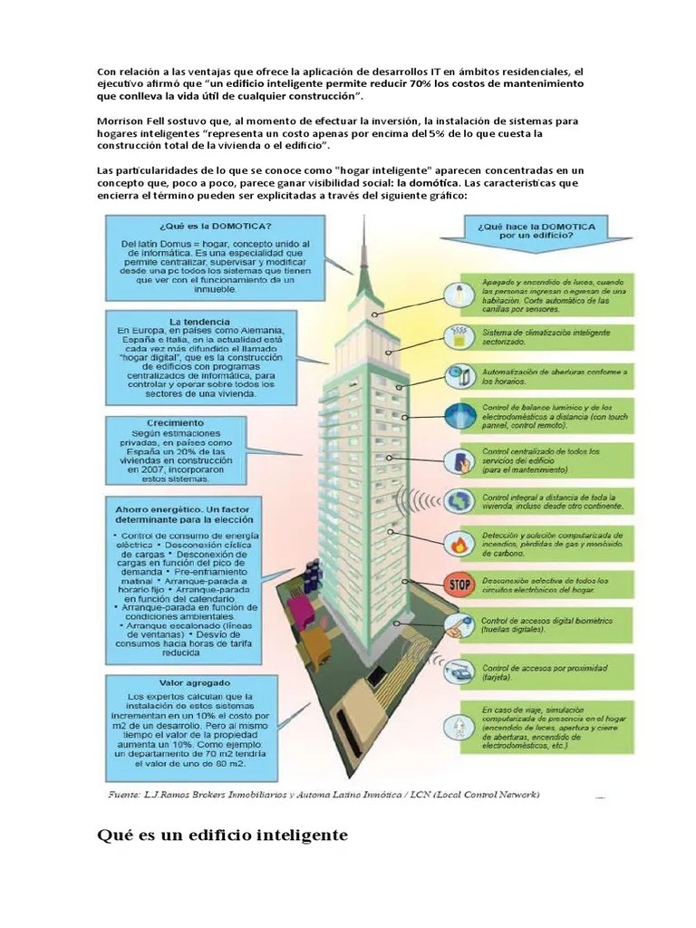 Edificios Inteligentes | PDF | Arquitecto | México