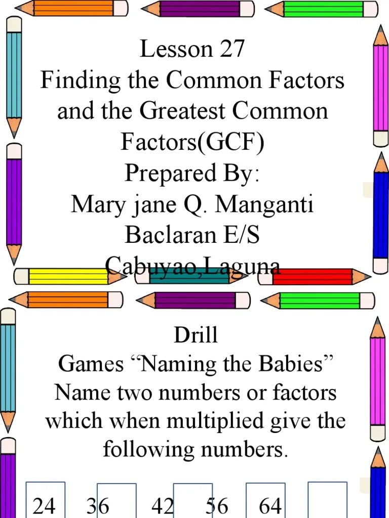 Lesson 27 Math | PDF | Discrete Mathematics | Mathematics