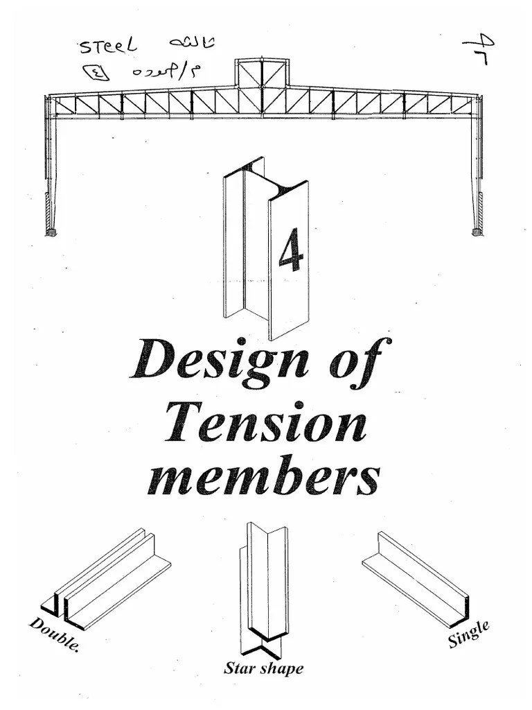 2-Design Of Tension Members | PDF