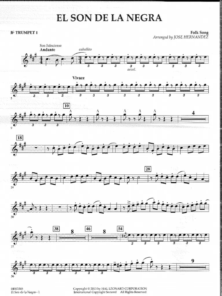 El Son De La Negra Trompeta 1 | PDF