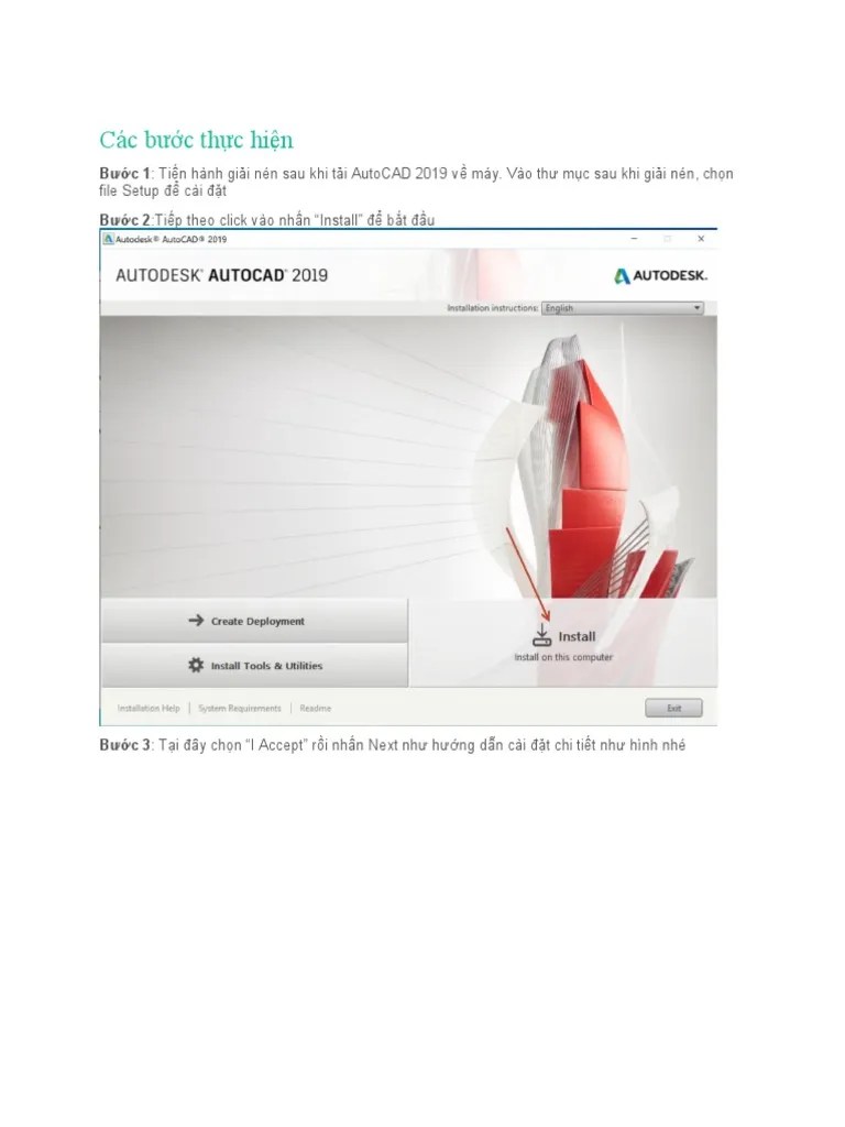 Huong Dan Cai Autocad | PDF