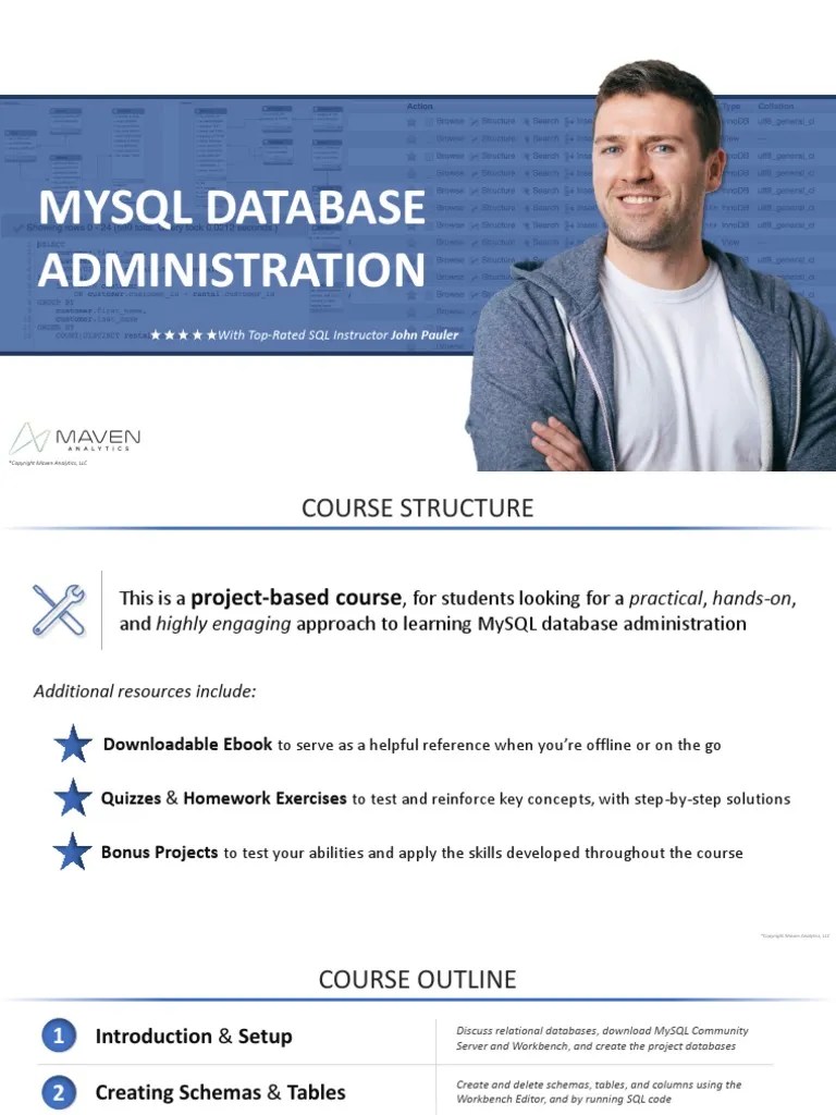 MySQL Database Administration | PDF | Databases | Sql