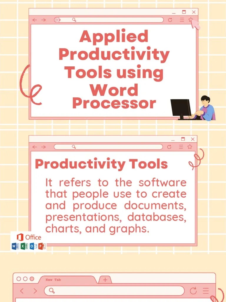 Lesson 4.1 Applied Productivity Tools Word Processing | PDF