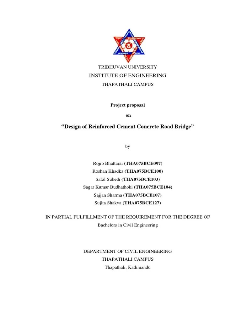 Bridge PDF Proposal | PDF | Truss | Beam (Structure)