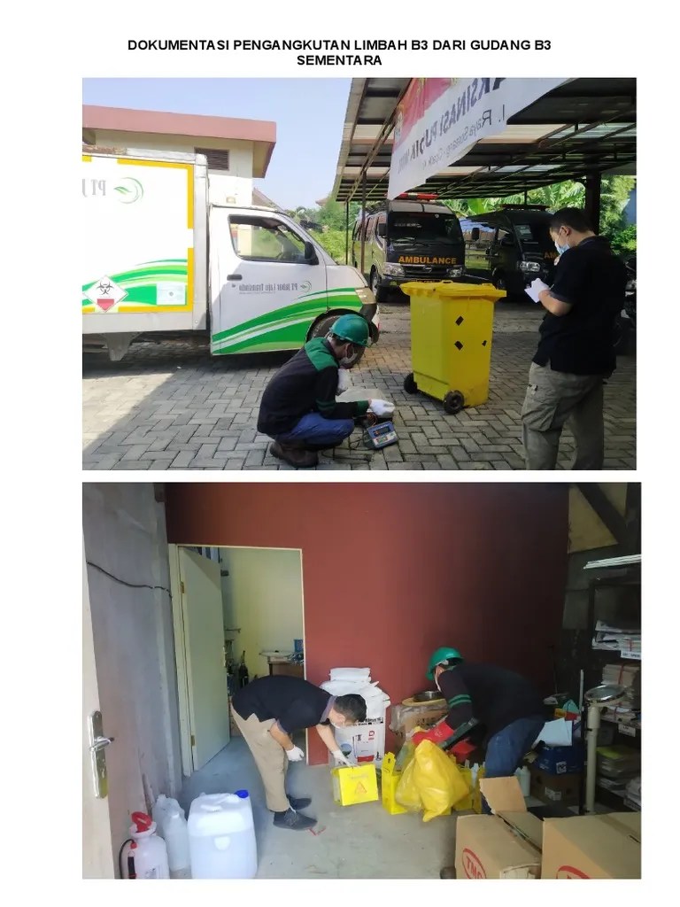 Dokumentasi Pengangkutan Limbah B3 | PDF