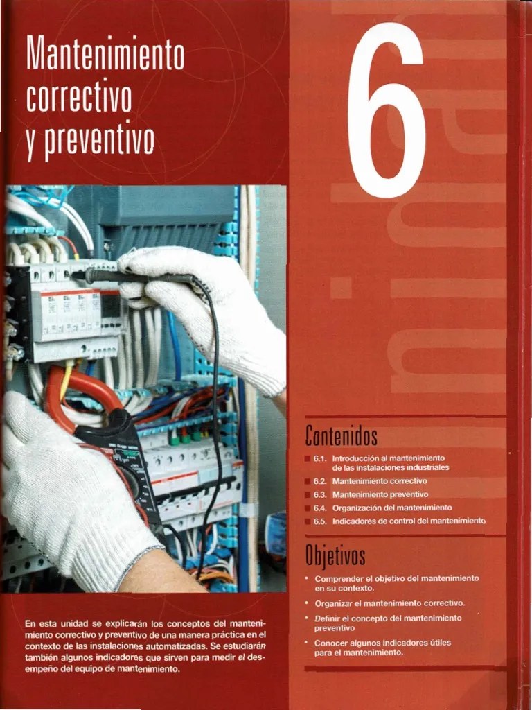 Tema 6 - Mantenimiento Correctivo Y Preventivo | PDF