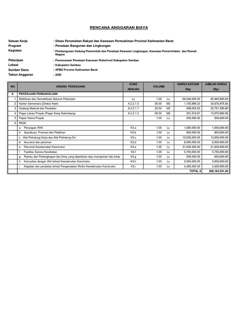 Rab Pek Pendahuluan | PDF
