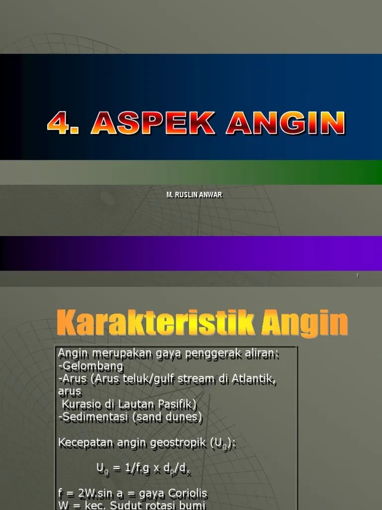 Aspek Angin | PDF