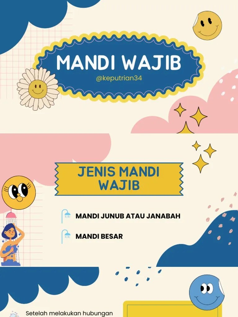 Mandi Wajib - Materi Keputrian | PDF