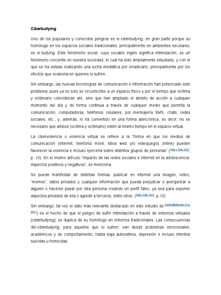 Riesgos De Las Redes Sociles | PDF | Acoso Cibernético | Internet