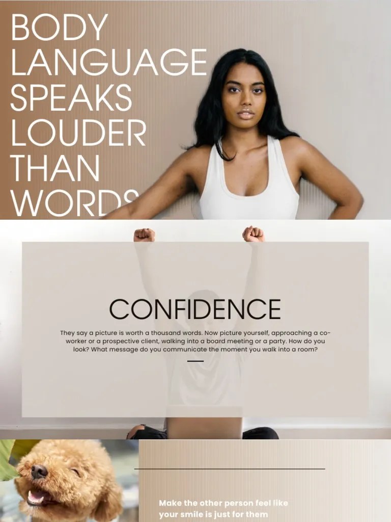 The Power Of Body Language: How Nonverbal Cues Can Boost Confidence And ...