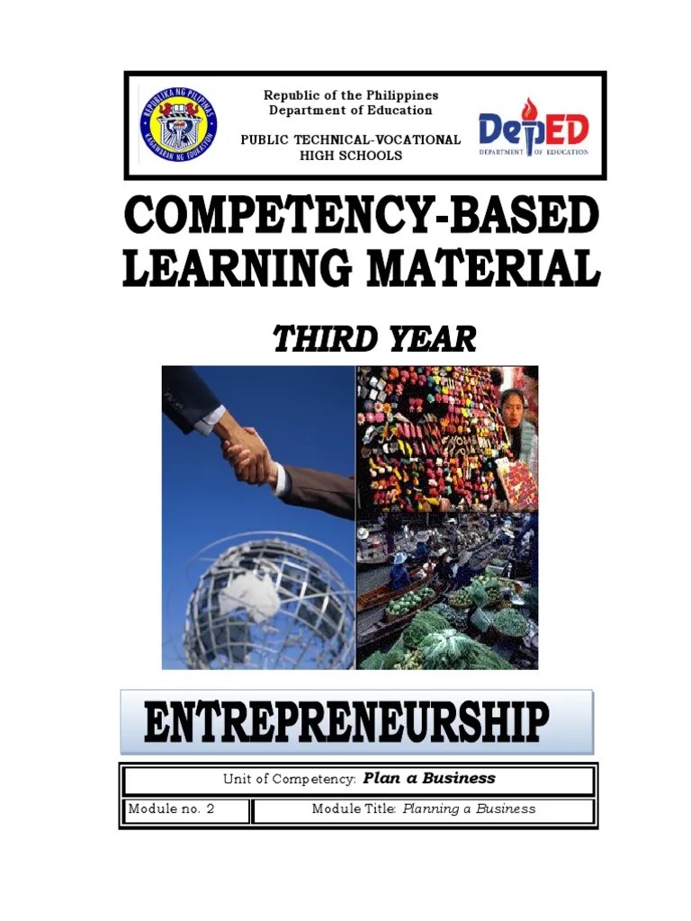 Y3 - Module 5 - Plan A Business1 | PDF | Feasibility Study ...