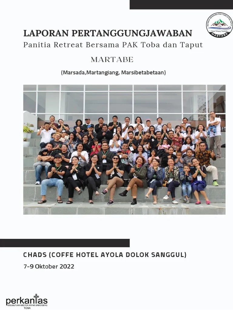 Contoh LAPORAN PERTANGGUNGJAWABAN | PDF