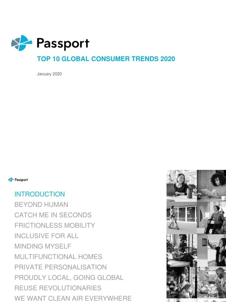 Top 10 Global Consumer Trends 2020 | PDF | Artificial Intelligence ...