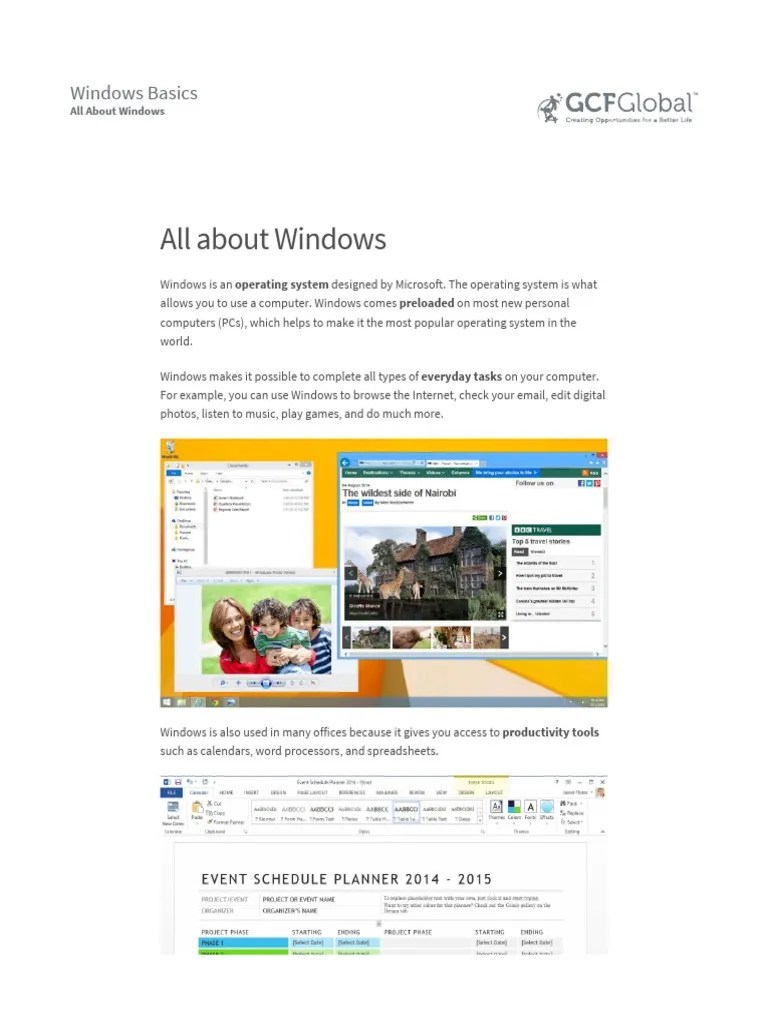 Basic Computer Skills | PDF | Screenshot | Computer File
