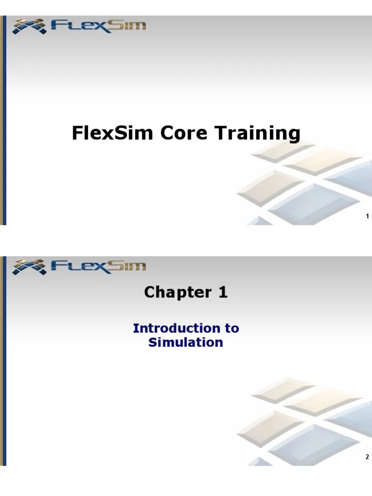 FlexSim Core Training 2021 | PDF | Data Type | Object (Computer Science)
