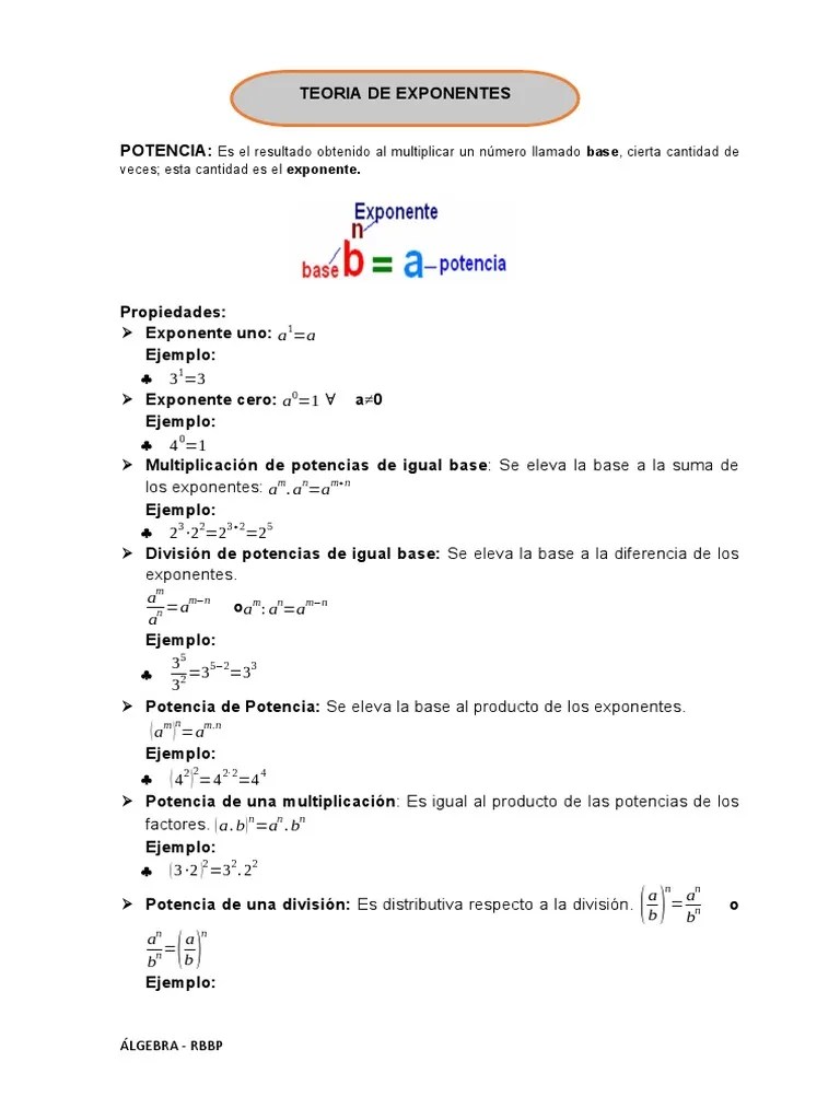 Algebra 1° | PDF | Números | Álgebra