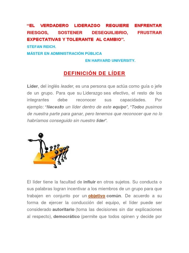 TAREA 2 Conceptos Básicos De Liderazgo PDF | PDF | Liderazgo | Paradigma