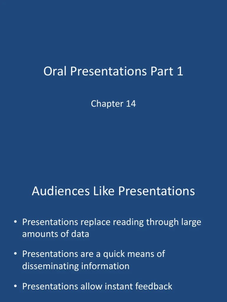 Essential Tips For Effective Oral Presentations | PDF | Public Speaking ...