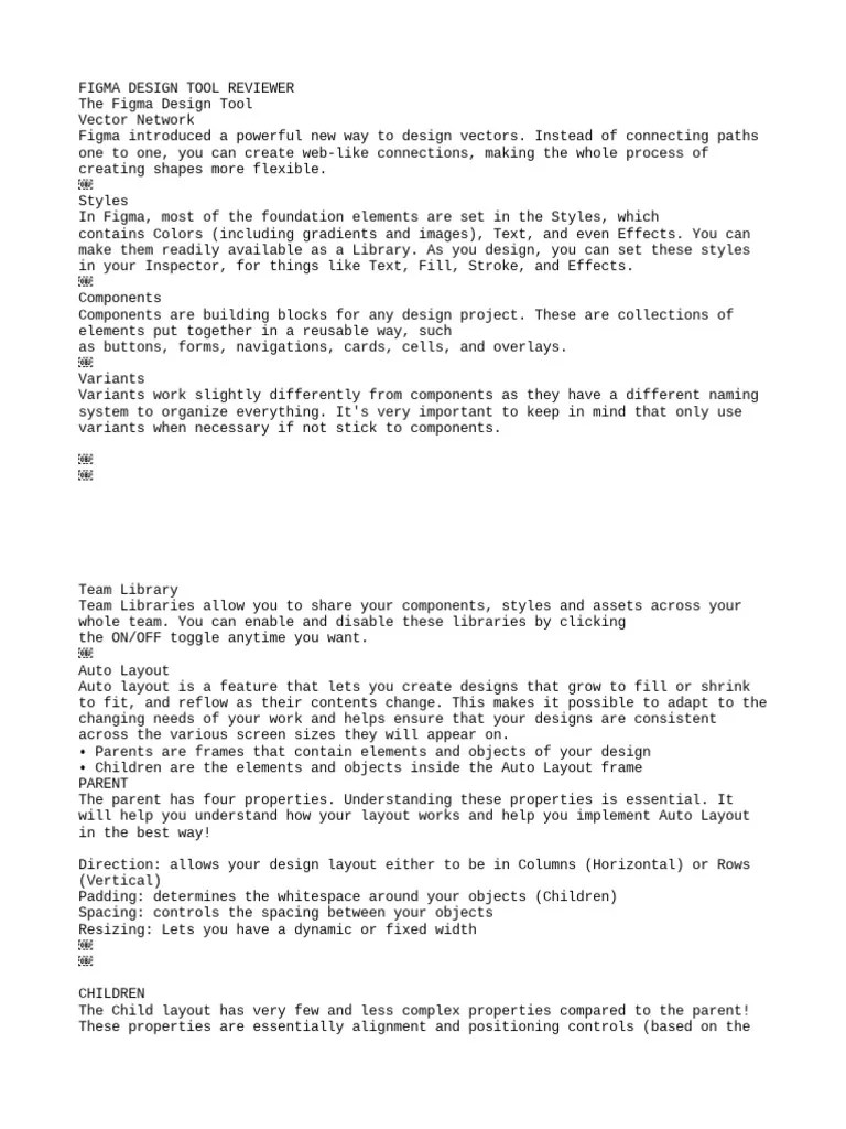 Figma Basics | PDF | Page Layout | Html Element