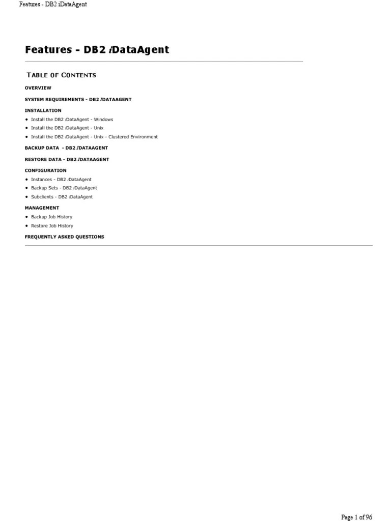 DB 2 | PDF | Ibm Db2 | 64 Bit Computing